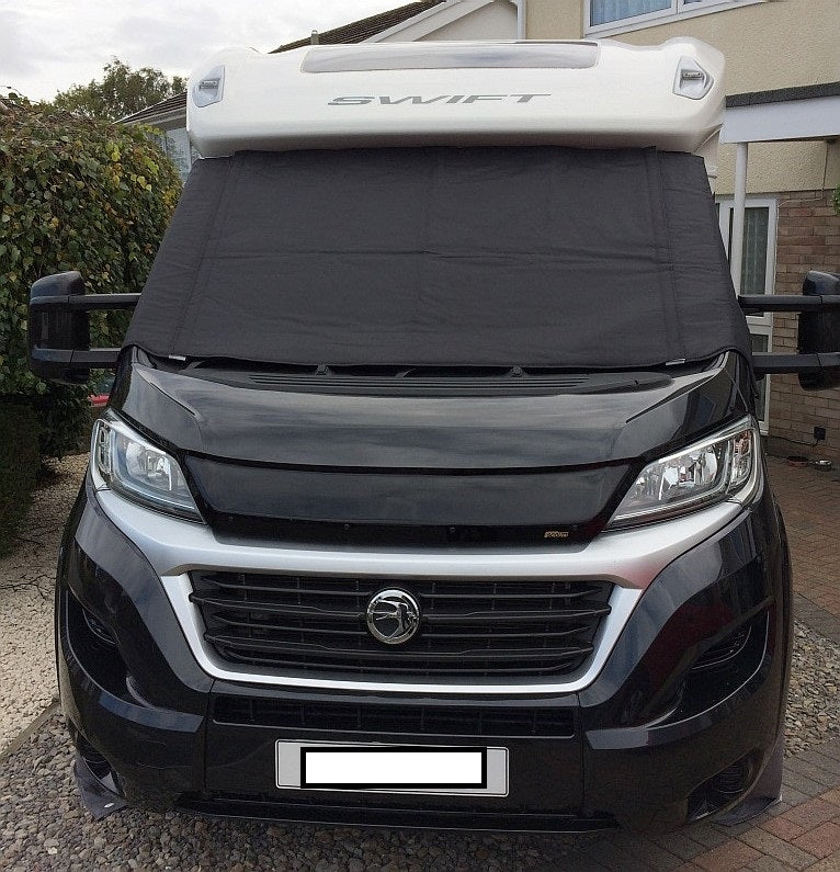 Insulated Windscreen Cover Ford Transit - Black